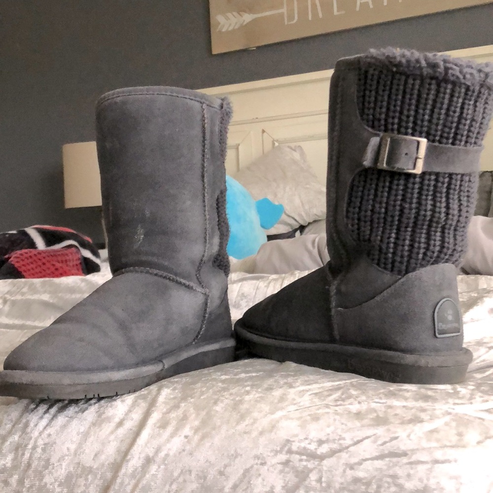 i never really wore them. they are very very comfortable boots.